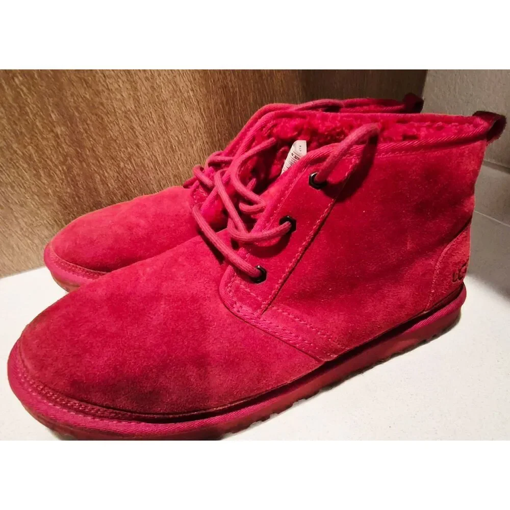 UGG red booties